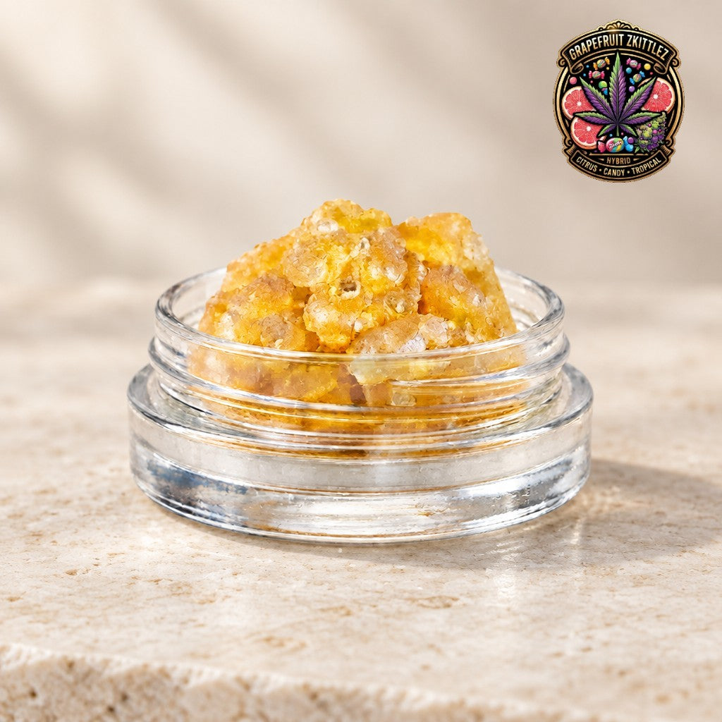 80% Broad Spectrum CBD Concentrate (Grapefruit Zkittlez) – The Hemp Engine